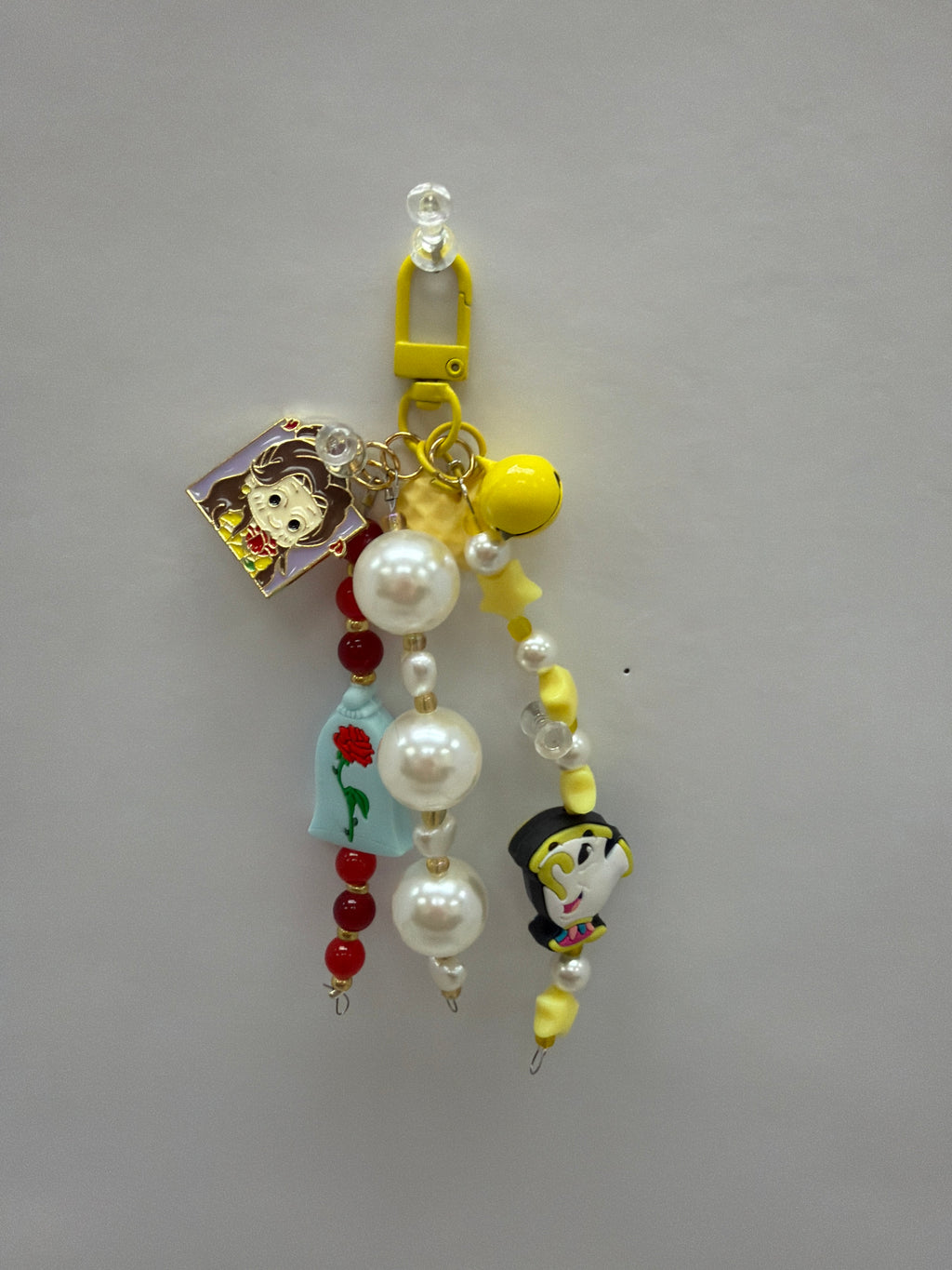 Yellow Princess Stranded Bag Charm