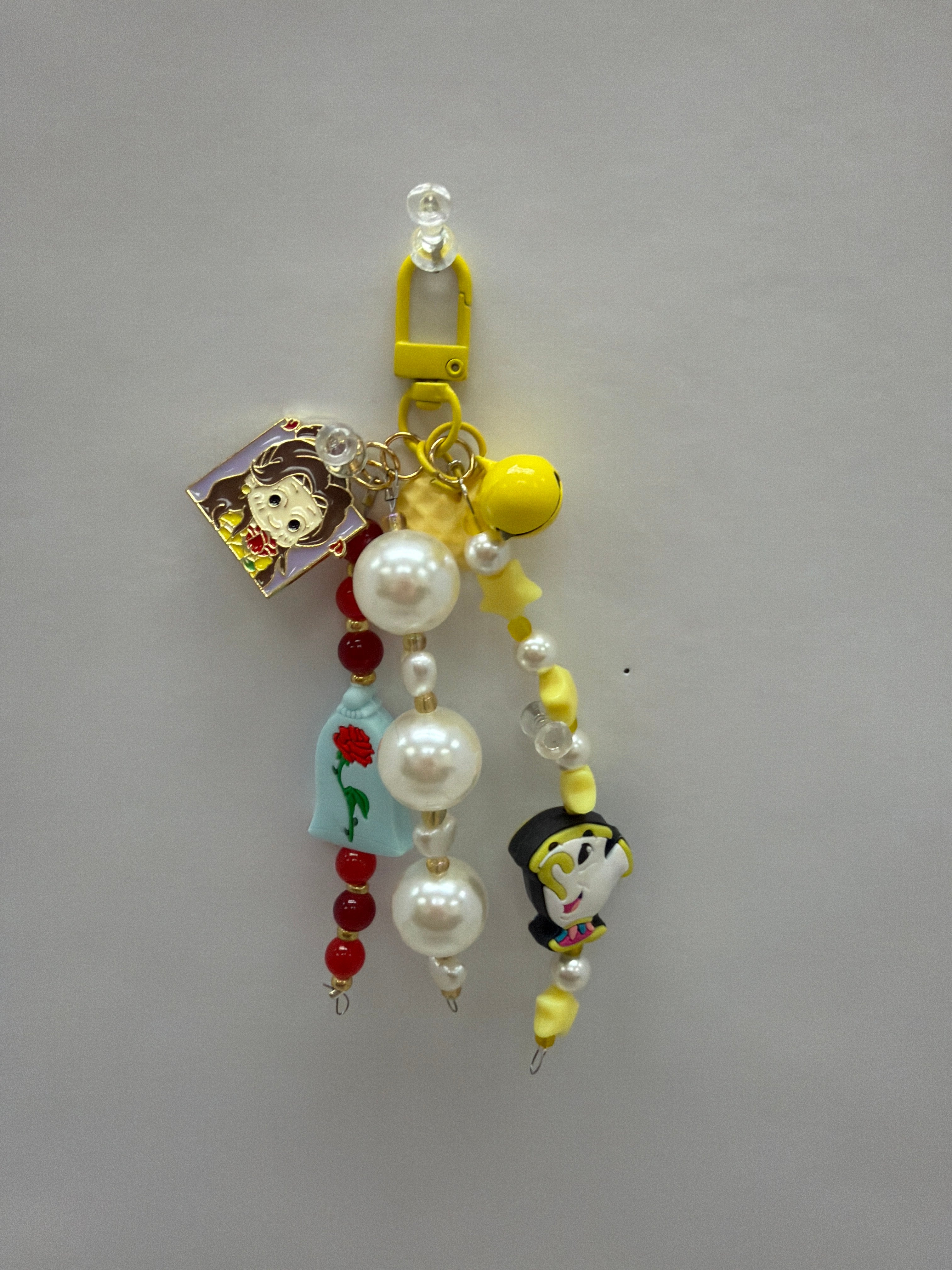 Yellow Princess Stranded Bag Charm