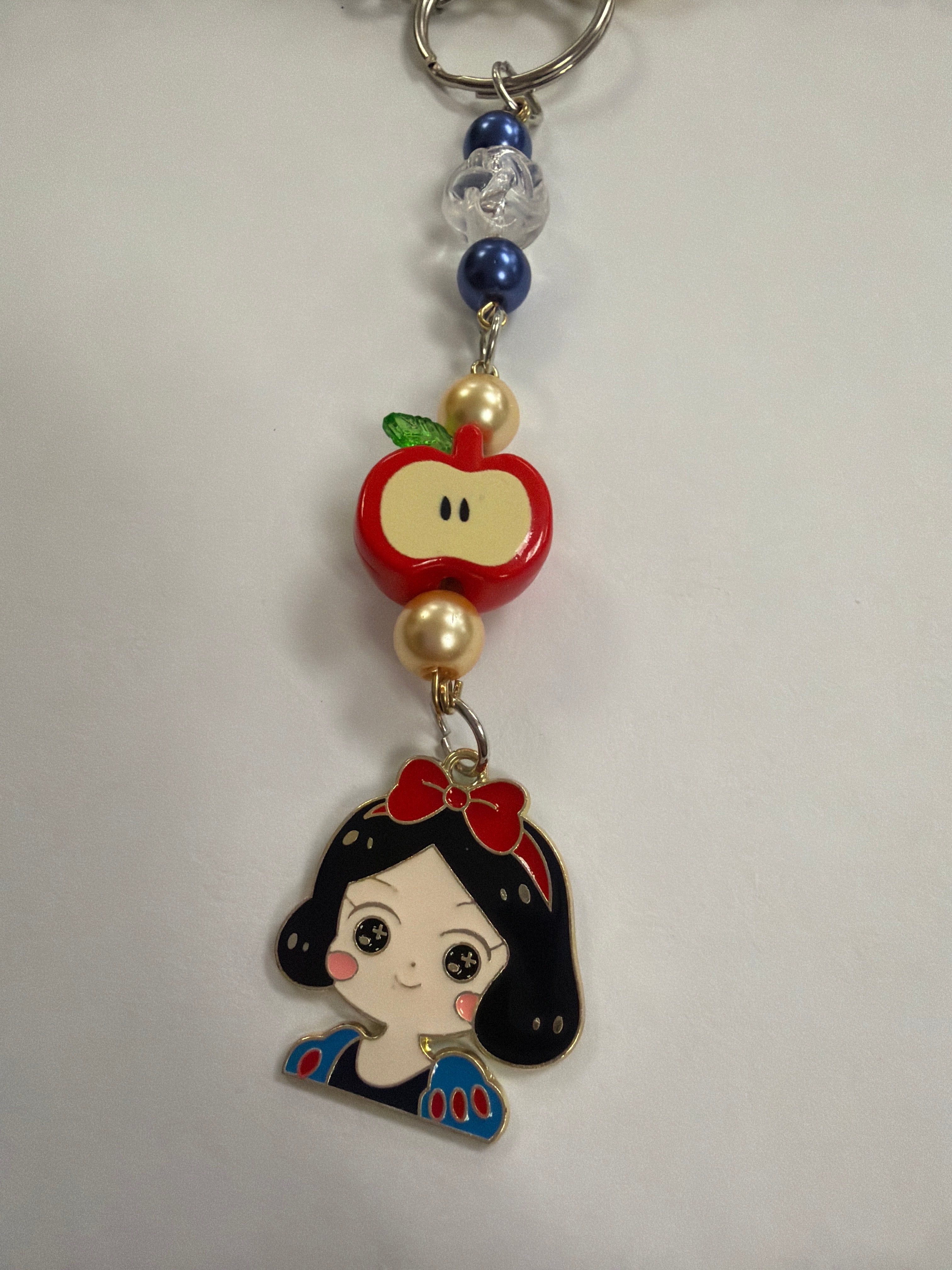 Red, Yellow, and Blue Princess Bag Charm