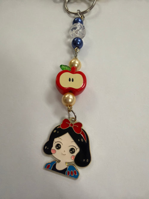 Red, Yellow, and Blue Princess Bag Charm