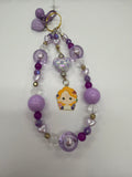 Golden Haired Beauty Bag Charm