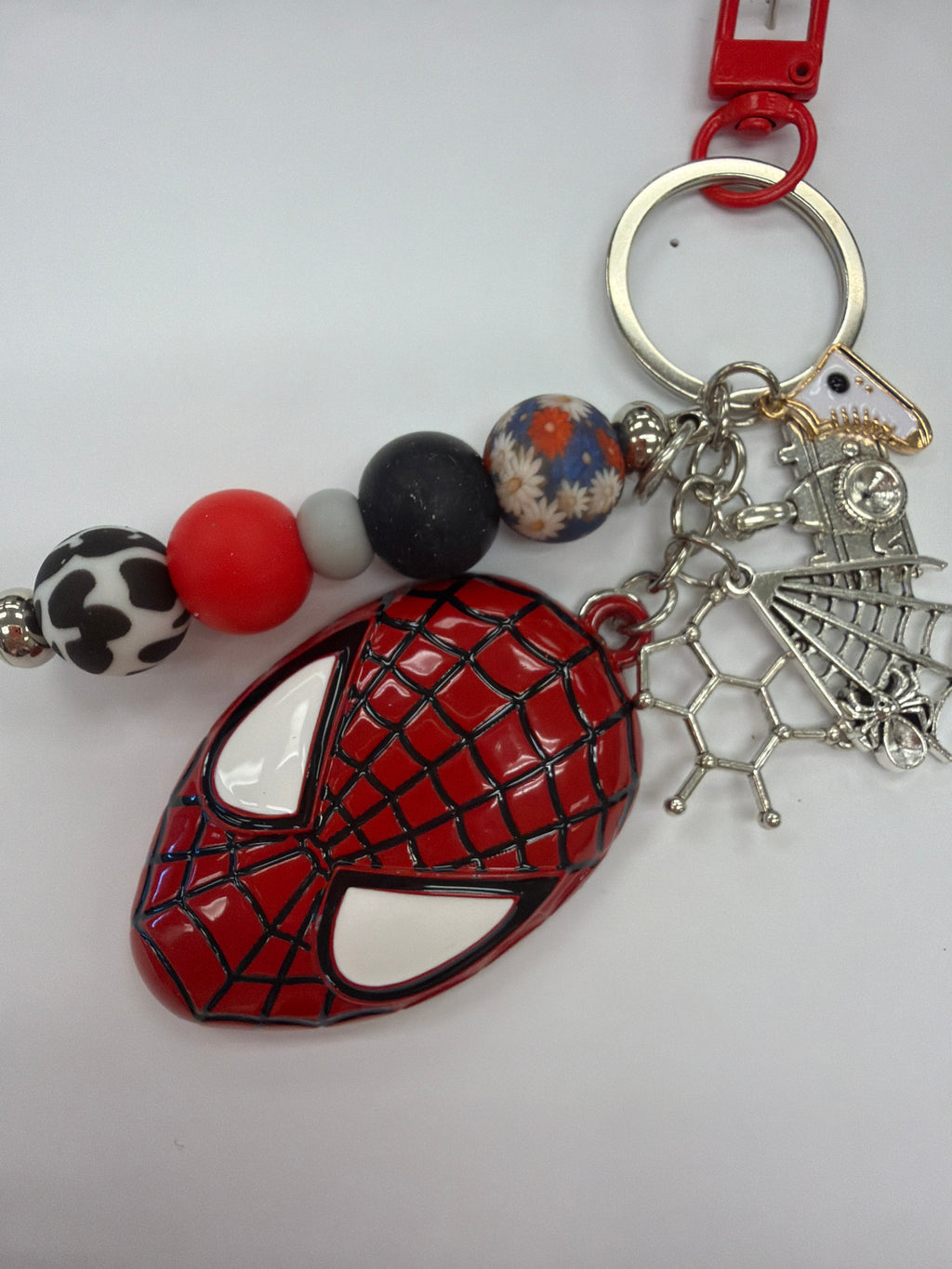 Boy Spider with Powers Bag Charm