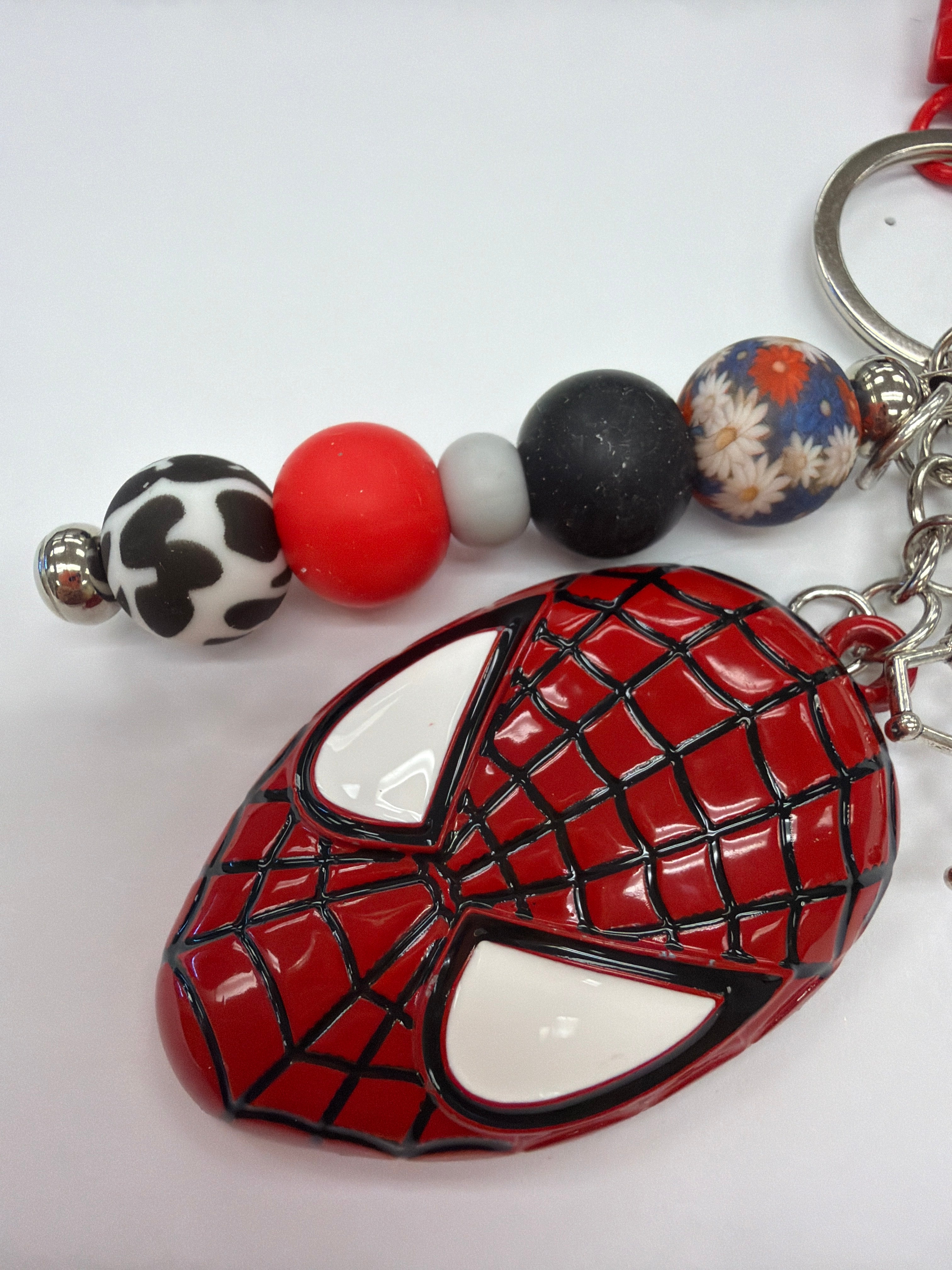 Boy Spider with Powers Bag Charm