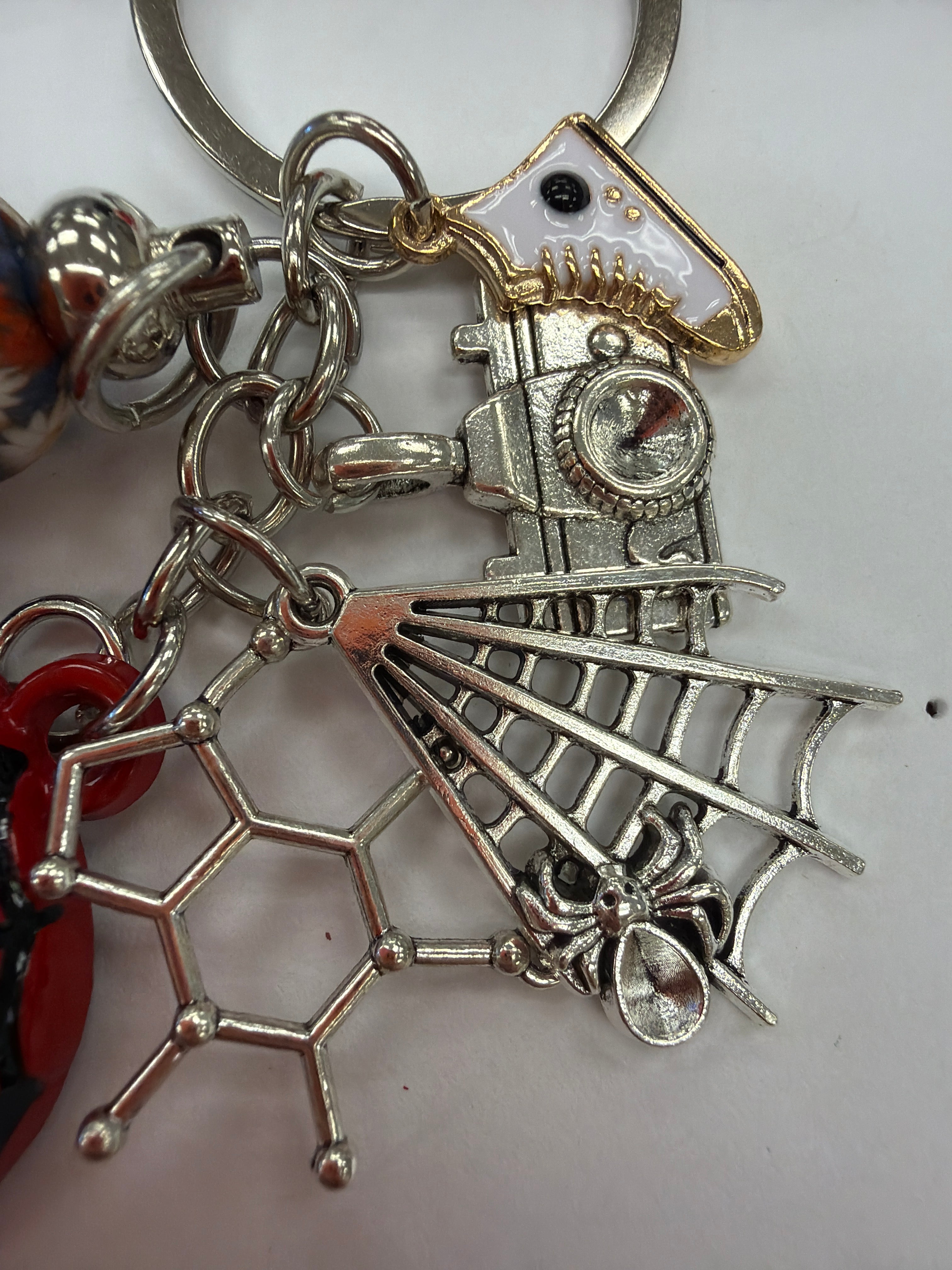 Boy Spider with Powers Bag Charm
